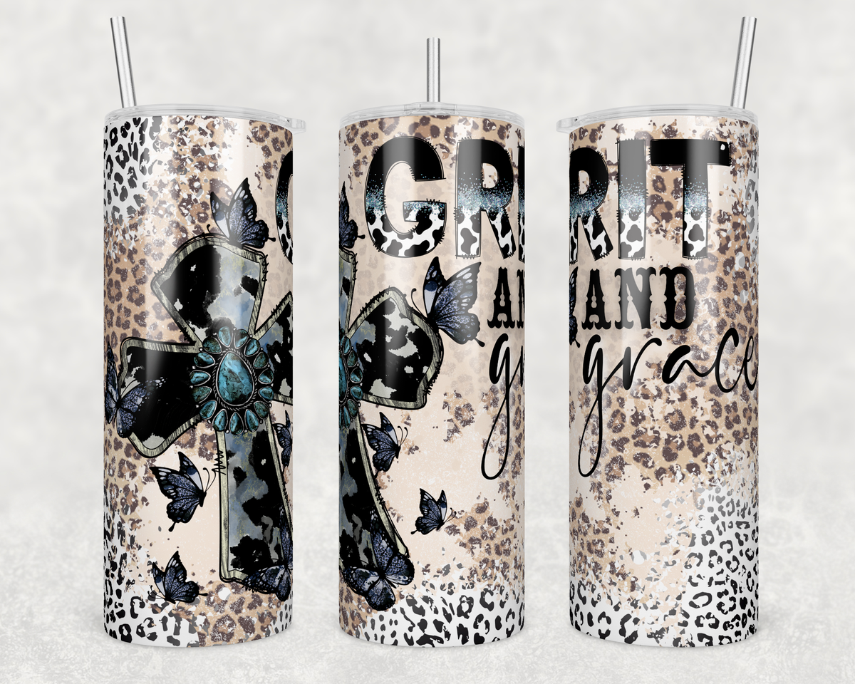 Grit & Grace 20oz Skinny Tumbler