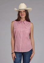 Roper 2500 Saltillo Foulard (Rust) - Women's Sleeveless Shirt