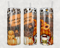 Pumpkin Spice Everything - Fall - Gnome 20oz Skinny Tumbler
