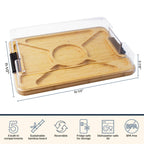 Flip, Serve & Store™ Charcuterie Board with Locking Lid