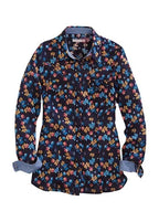 Tin Haul 1425 Firefly Floral (Black) - Women's Western Shirt
