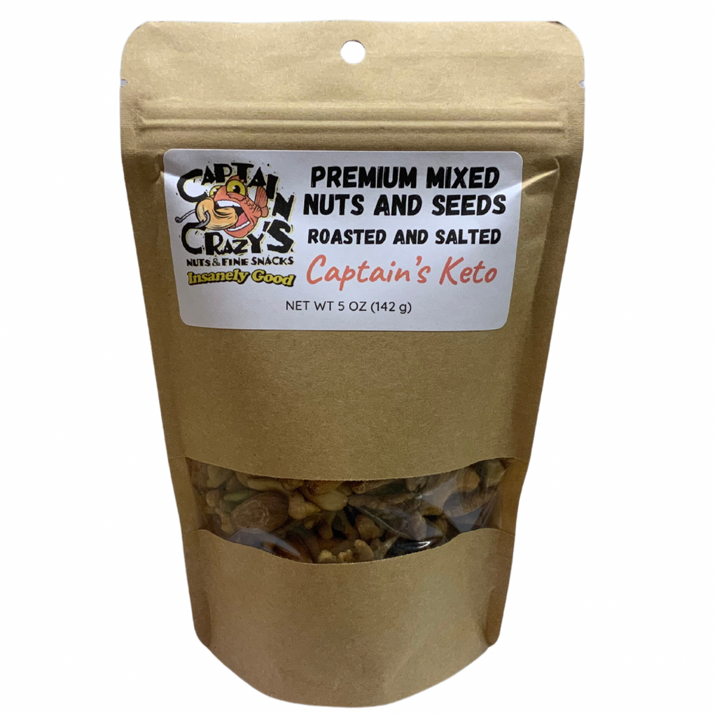 Captain’s Keto Mix of Premium Nuts and Seeds