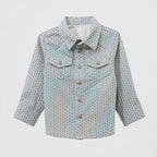 Grey/Blue Print | Wrangler Boy