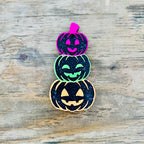 Halloween Triple Stack Jack-o-Lantern Car Freshie