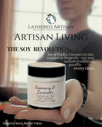Rosemary & Lavender | Essential Oil | 3 oz Jar Candle