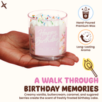Birthday Cake Container Candle
