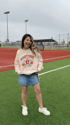 Rooting for U Ivory Sweatshirt