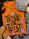 Trick Or Treat Florals Tee