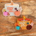 Fall “Cozy Vibes” Candle Car Freshie