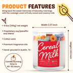 Cereal Milk Container Candle