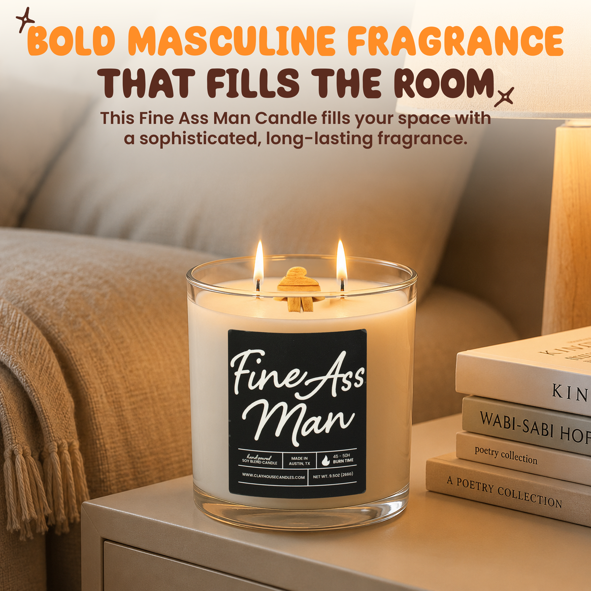 Fine Ass Man Container Candle