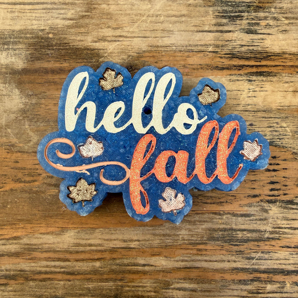 Fall “Hello Fall” Car Freshie