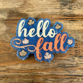 Fall “Hello Fall” Car Freshie