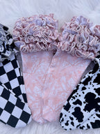 Printed Boot Socks