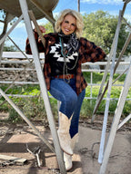 Durango Aztec Vneck Tee
