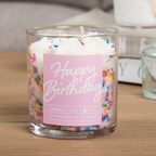 Birthday Cake Container Candle