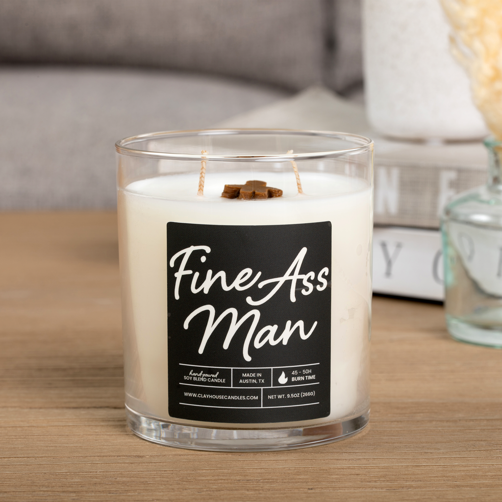 Fine Ass Man Container Candle