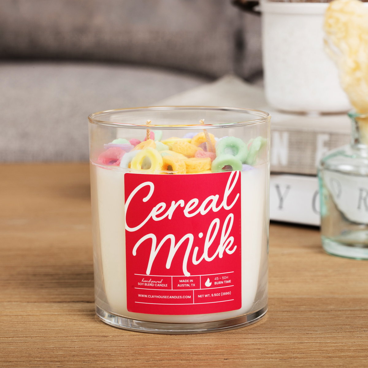 Cereal Milk Container Candle