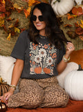 Fall Florals & Pumpkins Tee