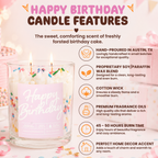 Birthday Cake Container Candle