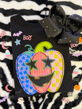 Girls Funky Pumpkin Tee
