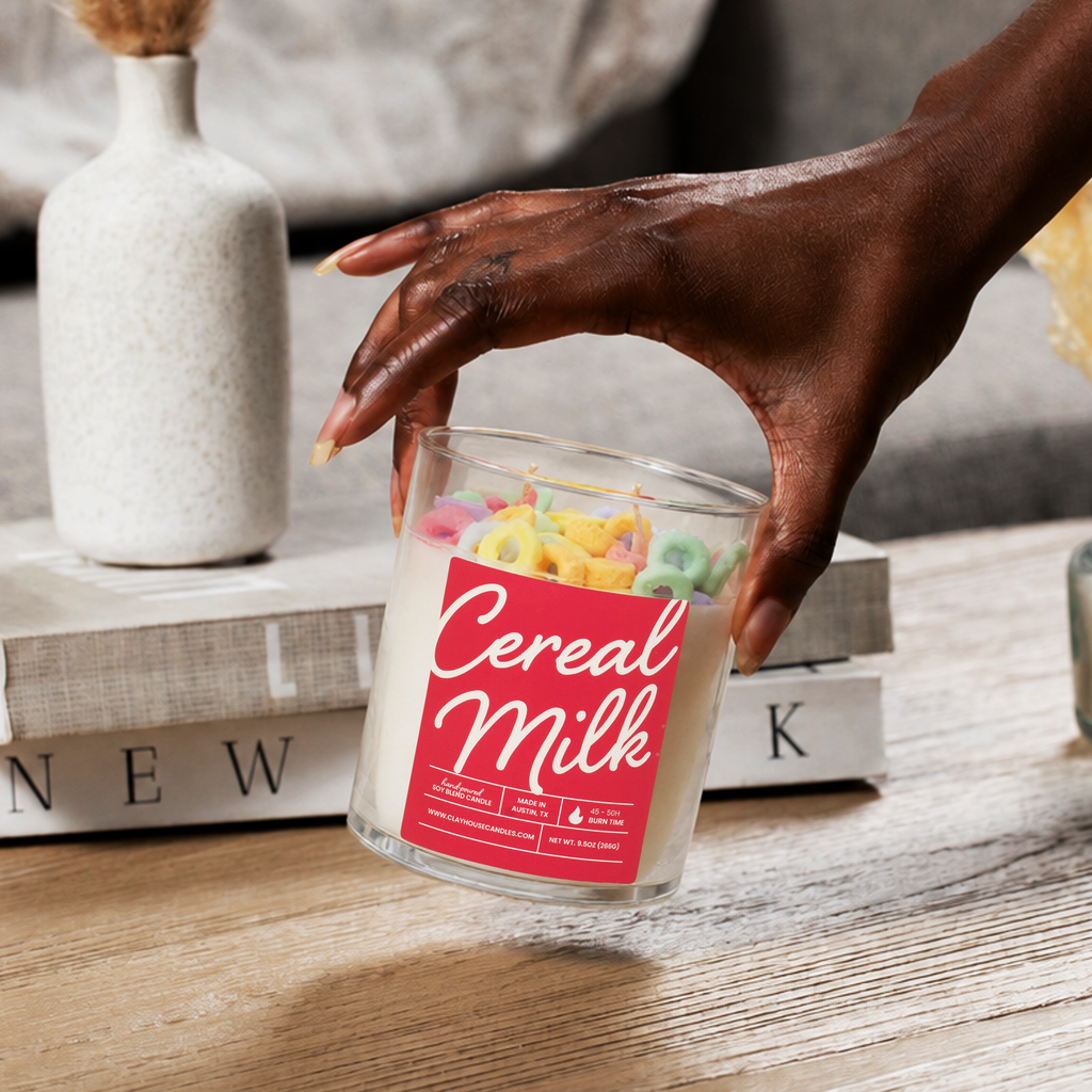 Cereal Milk Container Candle