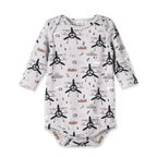 Airplane Baby Bodysuit - Bamboo Cotton Long Sleeve