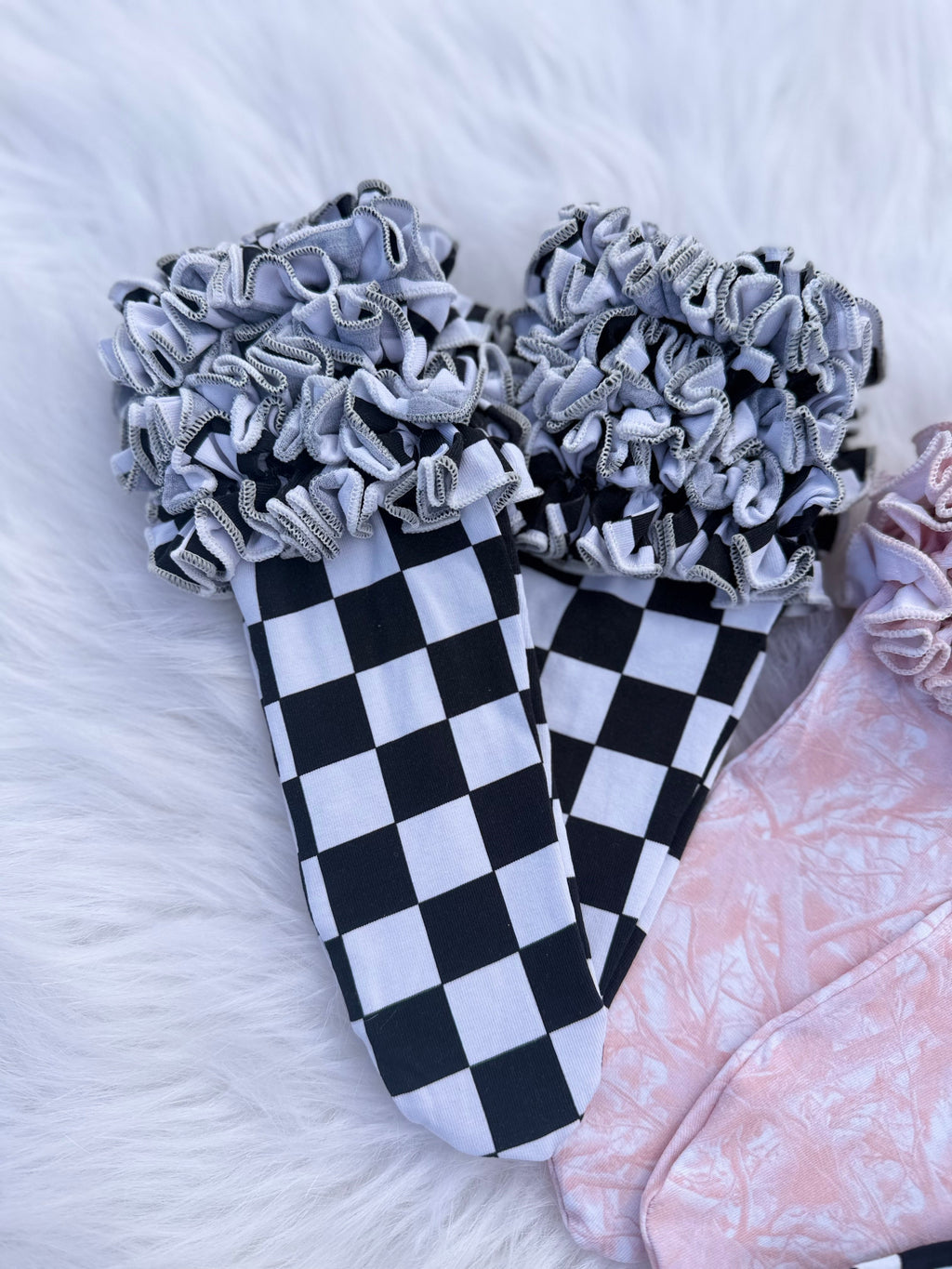 Printed Boot Socks