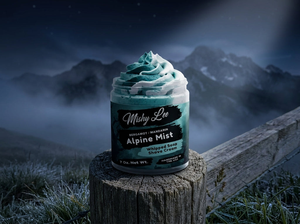 Alpine Mist Men's Whipped Soap and Shave Cream