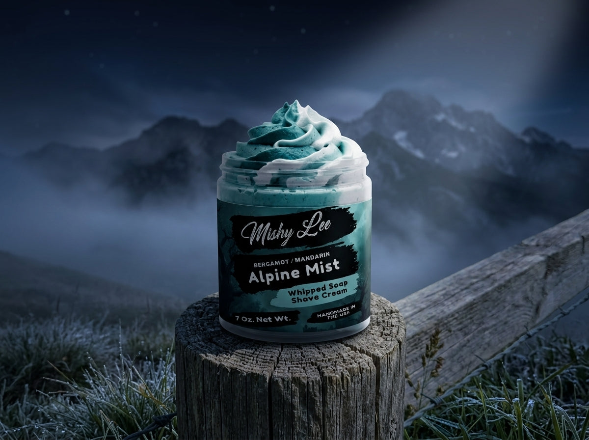 Alpine Mist Men's Whipped Soap and Shave Cream