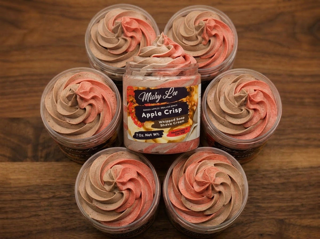 Apple Crisp Whipped Soap and Shave Cream