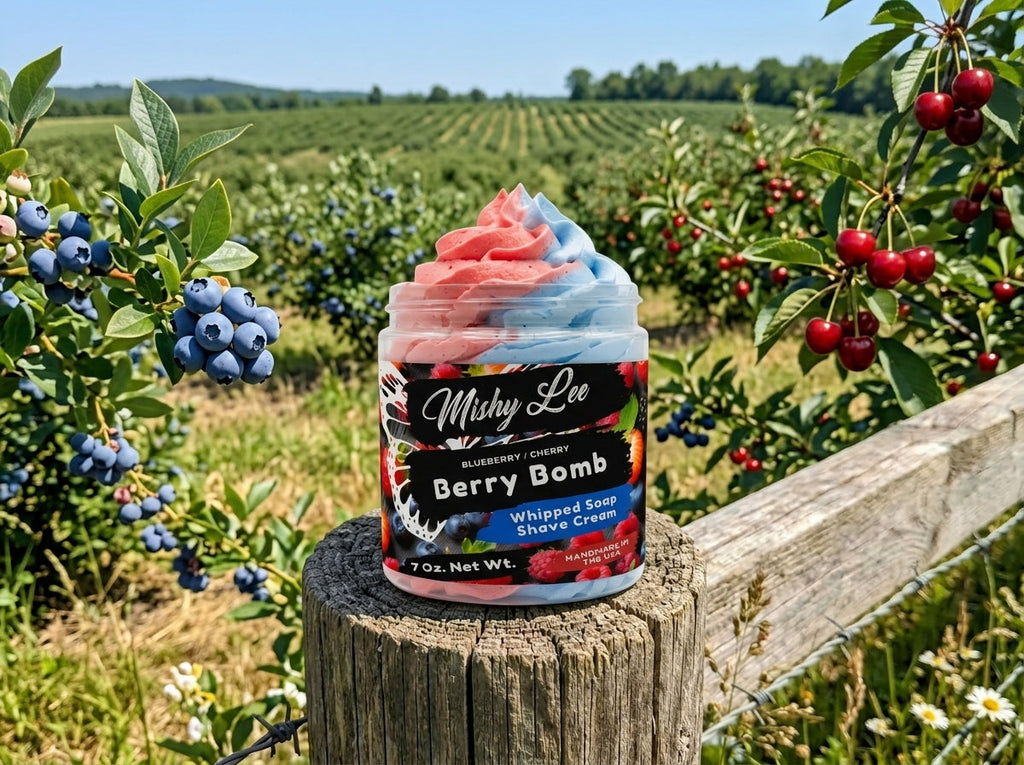 Berry Bomb Whipped Soap and Shave Cream