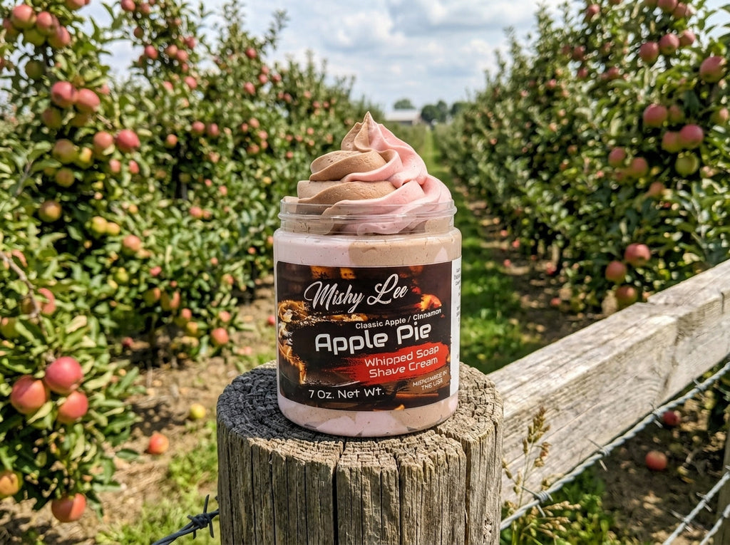 Apple Pie Whipped Soap and Shave Cream