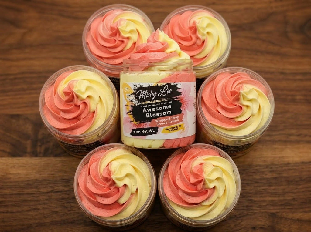 Awesome Blossom Whipped Soap and Shave Cream