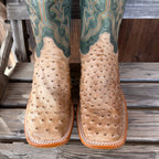 Ostrich Chisolm Boot | Justin Mens
