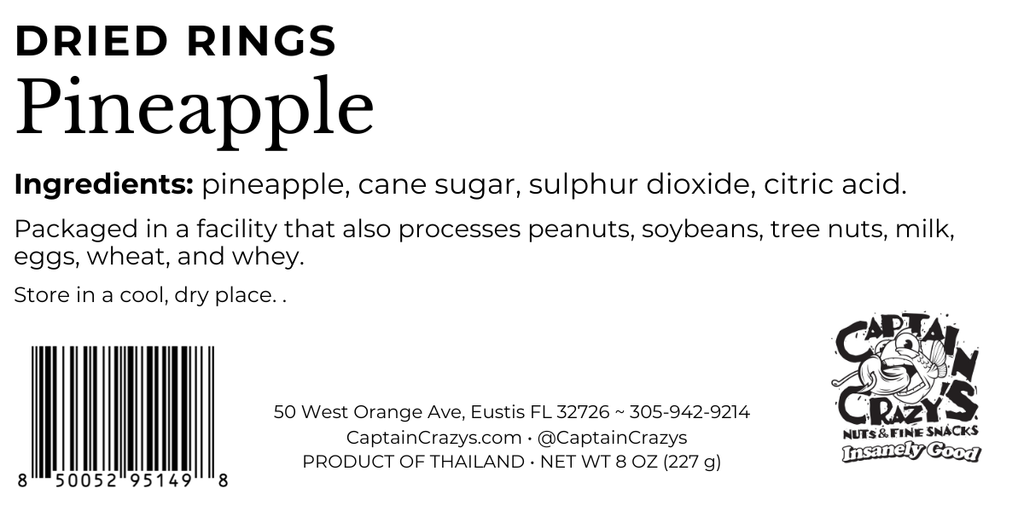 Dried Pineapple Rings