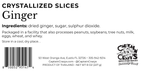 Crystallized Ginger Slices
