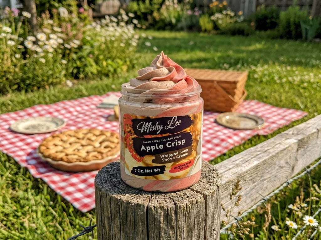 Apple Crisp Whipped Soap and Shave Cream
