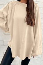 Raw Seam Sweater