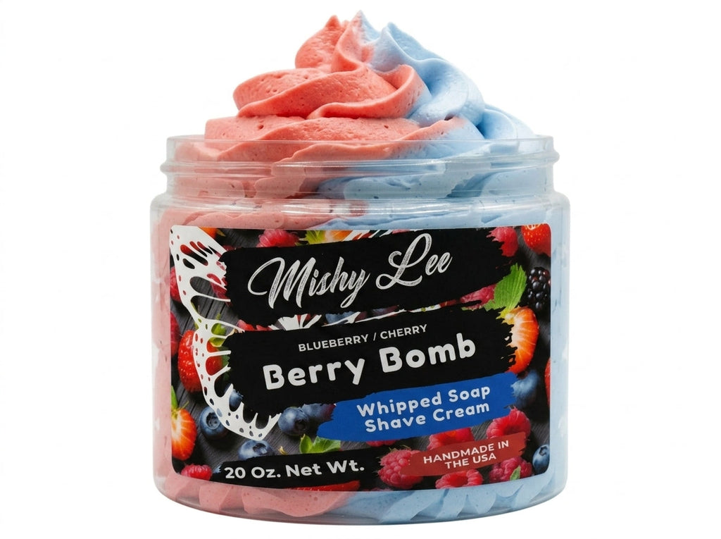 Berry Bomb Whipped Soap and Shave Cream