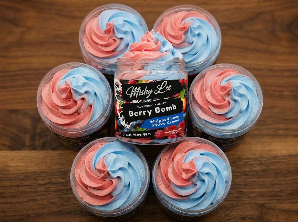 Berry Bomb Whipped Soap and Shave Cream