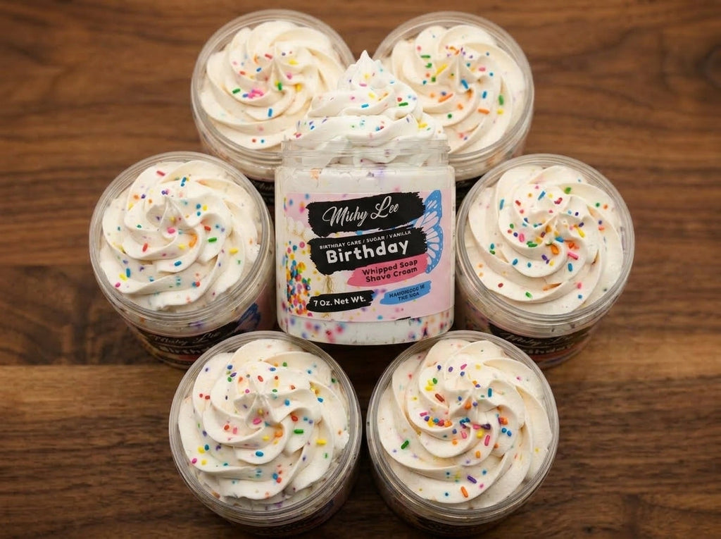 Birthday Whipped Soap and Shave Cream