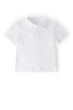 Boys White S/S Polo