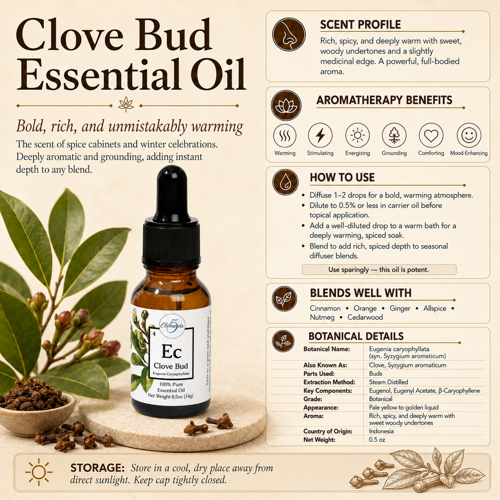 Clove Bud | Essential Oil | Eugenia caryophyllata