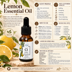 Lemon | Essential Oil | Citrus limon