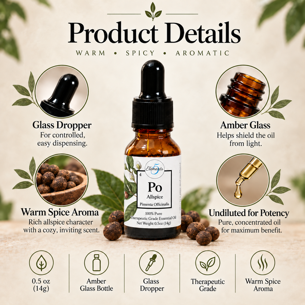 Allspice Leaf | Essential Oil | Pimenta Officinalis