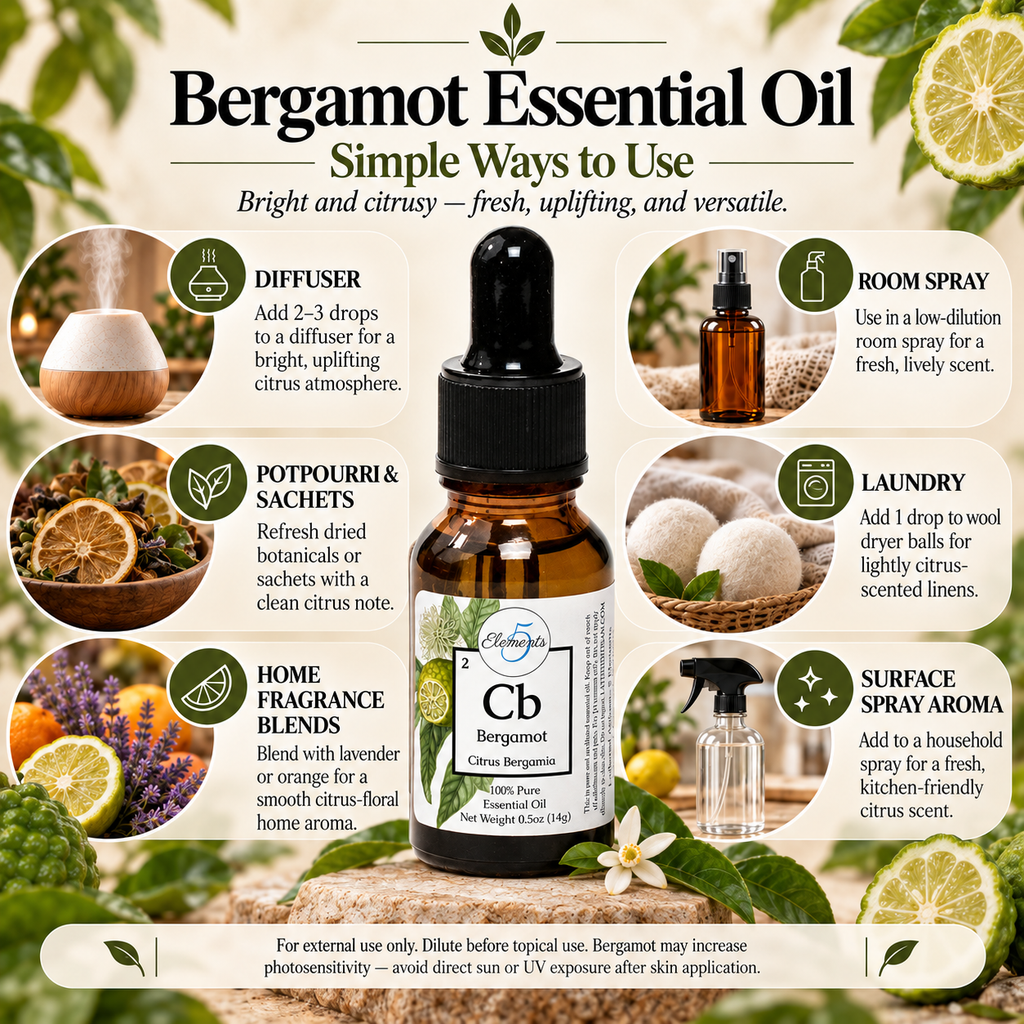 Bergamot | Essential Oil | Citrus bergamia
