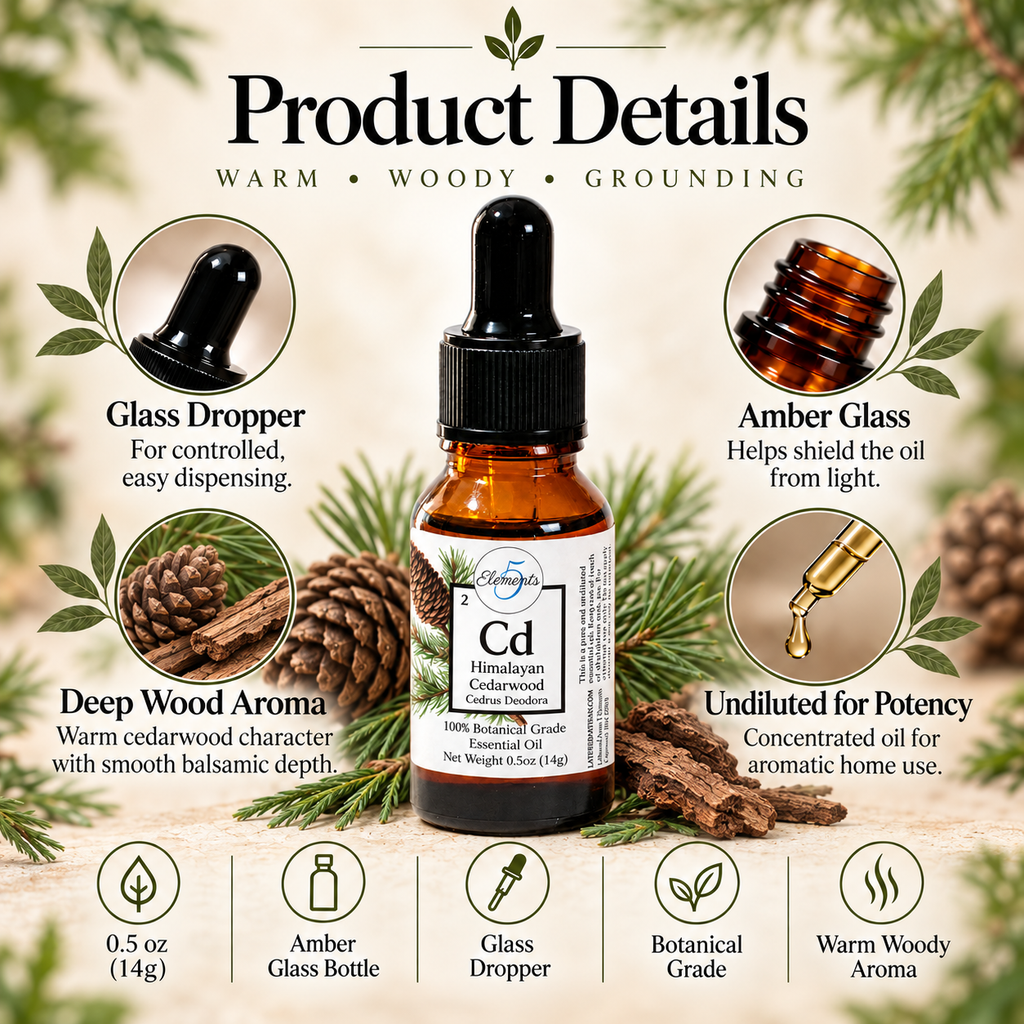 Himalayan Cedarwood | Essential Oil | Cedrus deodara