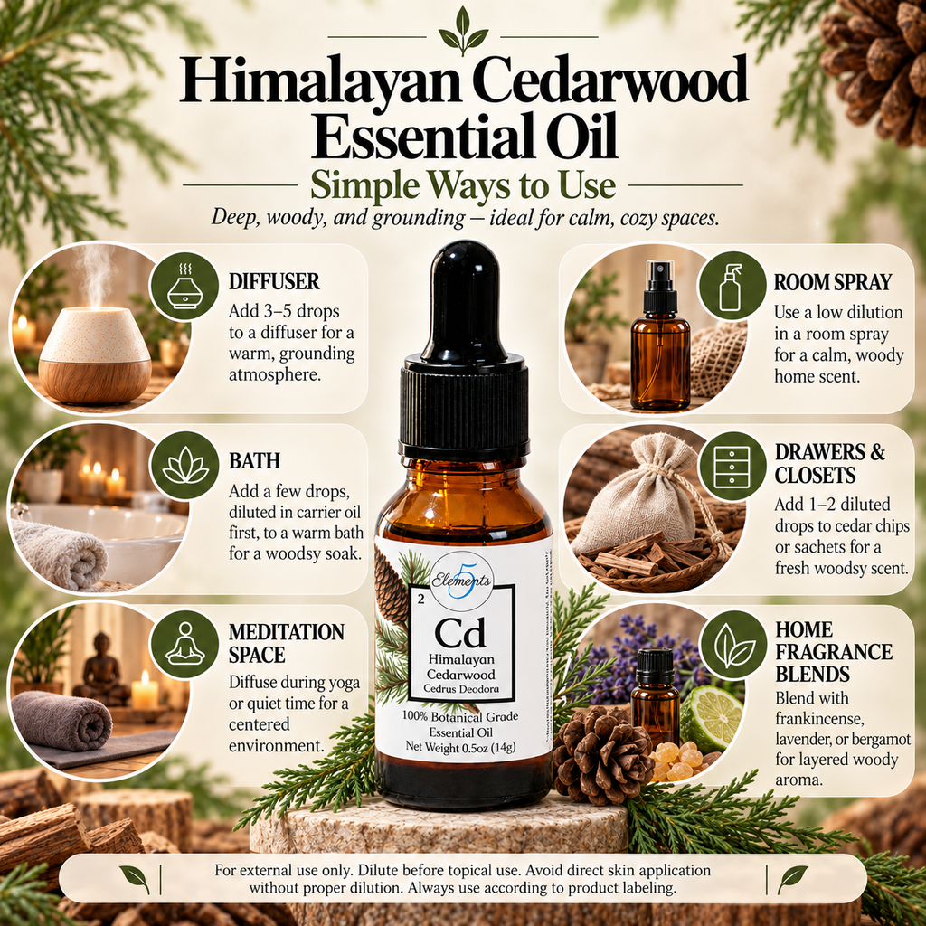 Himalayan Cedarwood | Essential Oil | Cedrus deodara