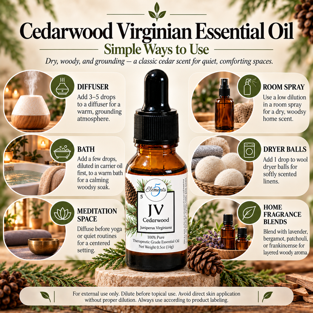Cedarwood Virginian | Essential Oil | Juniperus virginiana
